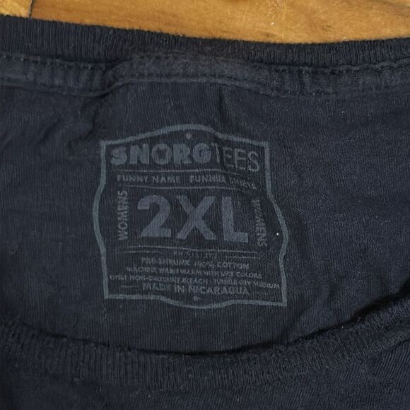 SnorgTees Star Wars Women’s Black Darth Vader Tshirt Size 2XL - Picture 4 of 5